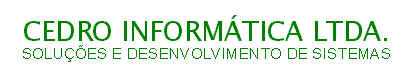 Cedro Informtica